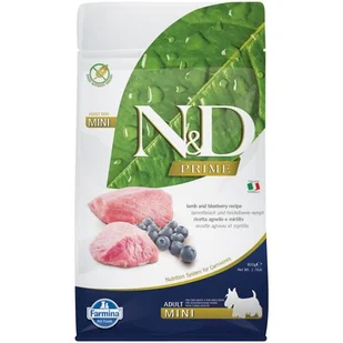 Farmina Premium LAMB&BLUEBERRY Adult mini 0,8 kg - Sucha karma dla psów - miniaturka - grafika 1