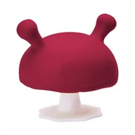 Gryzaki dla dzieci - Mombella, Gryzak Grzybek, Mushroom, Chimney Red - miniaturka - grafika 1