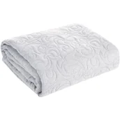 Narzuty - Narzuta EUROFIRANY Len 4 200 x 220 cm Srebrny - miniaturka - grafika 1
