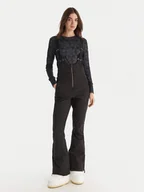 Spodnie narciarskie - Roxy Spodnie narciarskie Summit Bib PT ERJTP03291 Czarny Skinny Fit - miniaturka - grafika 1