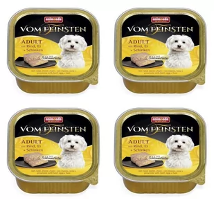 Animonda Dog Vom Feinsten Adult Wołowina Jaja Szynka 22x150g AAP 82667 - Mokra karma dla psów - miniaturka - grafika 1