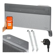 Ogrzewanie przenośne - Grzejnik elektryczny konwektorowy energooszczędny 2000W inwerterowy Wi-Fi szary Warmtec EGI-20S - miniaturka - grafika 1