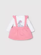 Bluzy dla chłopców - OVS Komplet bluzka i sukienka 1435471 Różowy Regular Fit - miniaturka - grafika 1