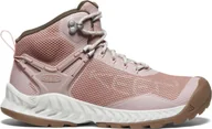 Buty trekkingowe damskie - Buty trekkingowe damskie Keen Nxis Evo Wp Mid wysokie wodoodporne różowe 38 - miniaturka - grafika 1
