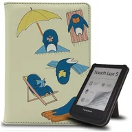 Etui do czytników e-book - ETUI do POCKETBOOK COLOR / TOUCH HD 3 / LUX 4 / LUX 5 - CASE COVER FUTERAŁ OBUDOWA OKŁADKA PLECKI - miniaturka - grafika 1