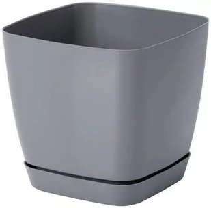 Doczniczka z podstawką 22 cm Toskana beton 3241 - Donice - miniaturka - grafika 1