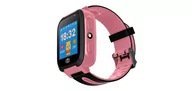 Smartwatch - Forever Phone Me KW-55 Różowy - miniaturka - grafika 1