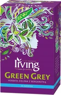 Herbata - Herbata zielona Green Earl Grey ekspresowa Irving 30 g - miniaturka - grafika 1