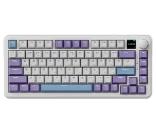 Ajazz AK820 MAX Biały AK820MAX-WM-PWB - Klawiatury - miniaturka - grafika 1