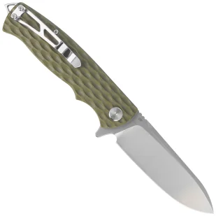 Nóż składany Bestech Grampus Olive G10, Stonewashed / Satin D2 (BG02B) - Noże - miniaturka - grafika 3