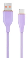 Kable komputerowe i do monitorów - Gembird CC-USB2S-AMCM-1.5M-P kabel USB USB 2.0 1,5 m USB A USB C Fioletowy - miniaturka - grafika 1