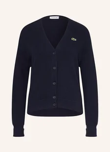 Lacoste Kardigan blau - Swetry damskie - miniaturka - grafika 1