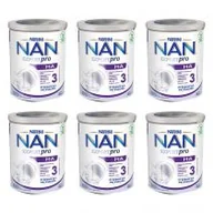 Mleko modyfikowane - Nestle NAN EXPERTpro HA 3 Produkt na bazie mleka junior dla dzieci powyżej 10. miesiąca Zestaw 6 x 800 g - miniaturka - grafika 1