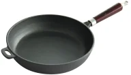 Patelnie - Żeliwna patelnia z rączką na indukcję 20cm P5-T01 - miniaturka - grafika 1