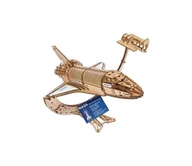 Puzzle - Ugears - 3D drewniane puzzle mechaniczne Samolot kosmiczny NASA - miniaturka - grafika 1