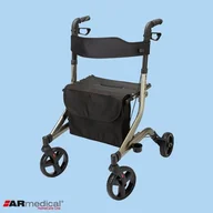 Kule i balkoniki - Armedical Podpórka rehabilitacyjna 4-kołowa, Aluminium DYNAMIC AR-007 - miniaturka - grafika 1