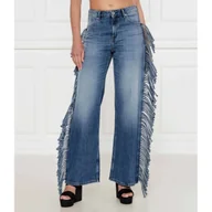 Spodnie damskie - Karl Lagerfeld Jeans Jeansy Relaxed fit - miniaturka - grafika 1