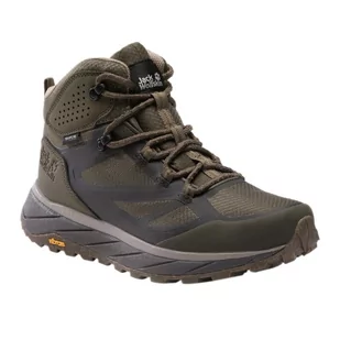 Buty trekkingowe męskie Jack Wolfskin Terraventure Texapore brązowe 4051521_5347 - Buty trekkingowe męskie - miniaturka - grafika 1