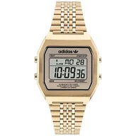 Zegarki męskie - Złoty zegarek adidas Originals Street Digital Two  AOST22074 - miniaturka - grafika 1