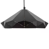 Lampy sufitowe - Beliani Lampa wisząca czarna NEVOLA - miniaturka - grafika 1