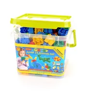 Zabawki konstrukcyjne - Morphun Klocki konstrukcyjne Morphun 24 Zwierzątka 252 el. MO-0036BX - miniaturka - grafika 1