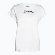 Koszulki i topy damskie - Koszulka damska Diadora Athletic Dept. bianco ottico - miniaturka - grafika 1