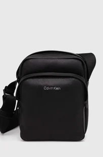 Calvin Klein saszetka kolor czarny K50K511863 - Torby męskie - miniaturka - grafika 1