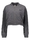Kurtki damskie - Nike Kurtka przejściowa "Terry Quilted" w kolorze antracytowym - miniaturka - grafika 1