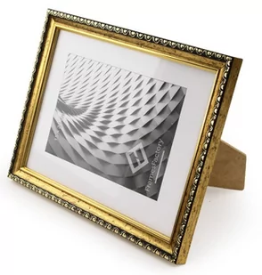 Ramka15x21 Alaska 01 złoty - Ramki na zdjęcia - miniaturka - grafika 1