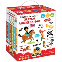 CzuCzu Zestaw do nauki języka angielskiego dla dzieci 4, 5, 6 - Pozostałe książki - miniaturka - grafika 1