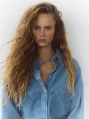 Moda i Uroda OUTLET - Reserved - Koszula jeansowa - niebieski - miniaturka - grafika 1