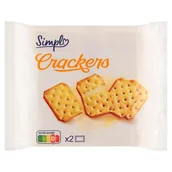 Paluszki - Simpl Krakersy solone 2 x 100 g - miniaturka - grafika 1