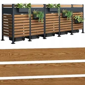 Kosze na śmieci - OSŁONA KOSZA NA ŚMIECI zabudowa śmietnika schowek - miniaturka - grafika 1