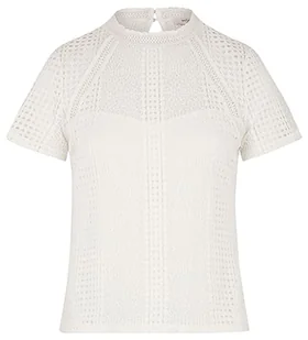 Morgan Koszulka damska, Off White, M - Koszulki i topy damskie - miniaturka - grafika 1