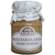 Zdrowa żywność - 193Krokus Musztarda Ostra Grubo Mielona 180g - Krokus KROMUSZOST180 - miniaturka - grafika 1