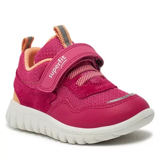 Buty dla dziewczynek - Sneakersy Superfit 1-006204-5510 M Pink/Orange - grafika 1