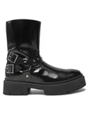 Botki damskie - Steve Madden Botki Zwart SM11003405 Czarny - miniaturka - grafika 1