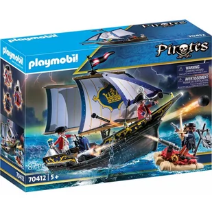 Playmobil Pirates Statek Rotrock 70412 - Klocki - miniaturka - grafika 1