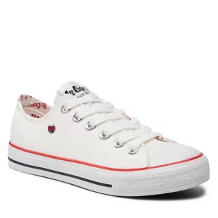 Lee Cooper Trampki LCW-22-31-0875L White - Trampki damskie - miniaturka - grafika 1