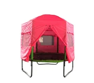 Trampoliny - Aga Namiot Aga Trampolina 305 cm 10 ft) różowy - miniaturka - grafika 1