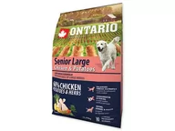 Sucha karma dla psów - ONTARIO dog SENIOR LARGE chicken - miniaturka - grafika 1