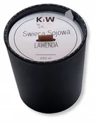 Świece - Świeca Sojowa ręcznie robiona 230 ml Lawenda - miniaturka - grafika 1