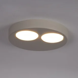 Bros lampa sufitowa 2xGX53 szara 40837 - Lampy sufitowe - miniaturka - grafika 1