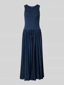 Sukienki - długa sukienka w kroju regular fit z naszywką z logo model 'Tildy' - miniaturka - grafika 1