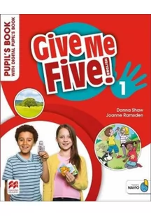 Give Me Five! 1 Pupil's Book+ kod online - Książki do nauki języka angielskiego - miniaturka - grafika 1