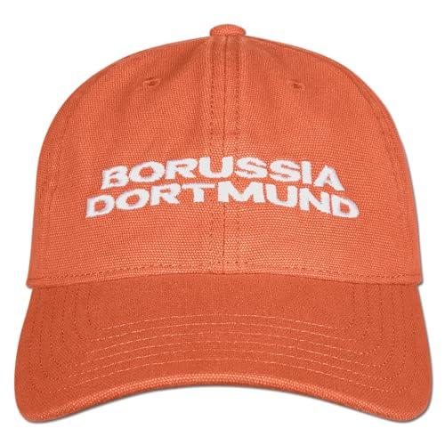 Borussia Dortmund BVB czapka damska Cinder, napis czerwony, czerwony, jeden rozmiar