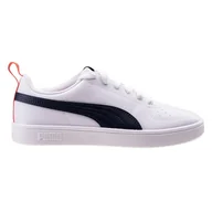 Sneakersy damskie - Dziecięce Sneakersy PUMA PUMA RICKIE JR 38431109 – Biały - miniaturka - grafika 1