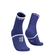 Skarpetki sportowe męskie - COMPRESSPORT Skarpetki do biegania PRO MARATHON SOCKS V2.0 orient blue/star white - miniaturka - grafika 1
