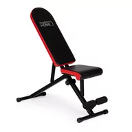 Ławki treningowe - Ławeczka do ćwiczeń skośna ławka treningowa regulowana - miniaturka - grafika 1