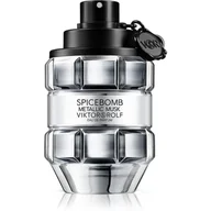 Wody i perfumy męskie - Viktor & Rolf Spicebomb Metallic Musk woda perfumowana dla mężczyzn 90 ml - miniaturka - grafika 1